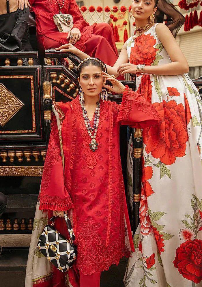 Zara Shaha jahan Embroidered lawn Three Piece 0160