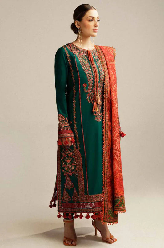 Hussain Rehar SP-01 Embroidered Lawn