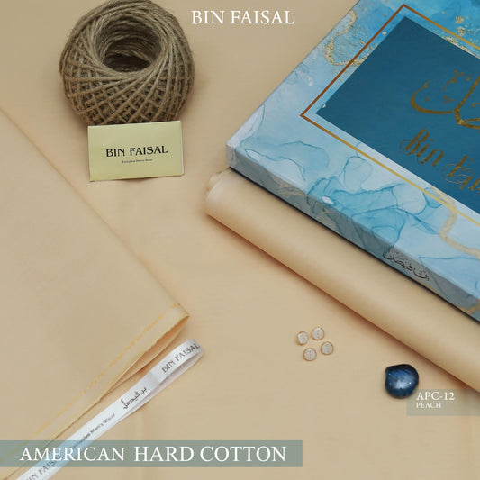 Elite Gold American Polo Cotton Peach colour