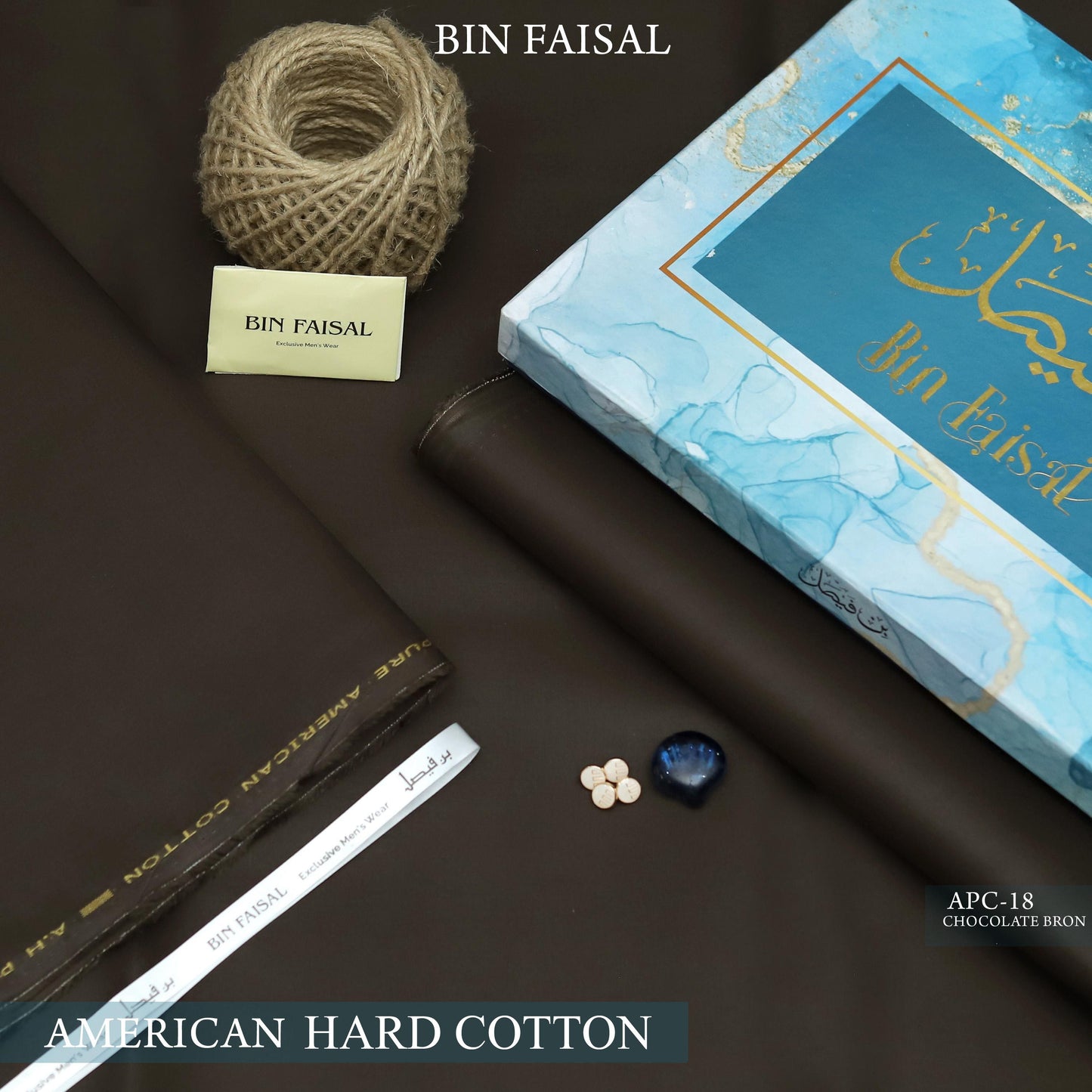 Elite Gold American Polo Cotton Choclate brown