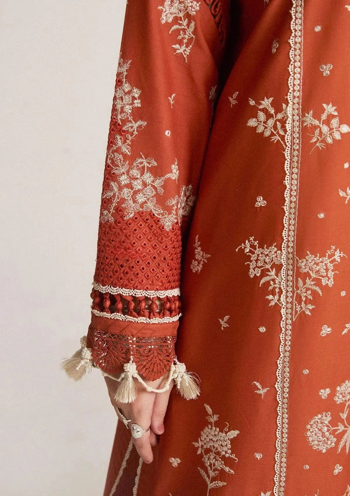 3pc unstitched dhanak dress with Printed wool shawl 2665