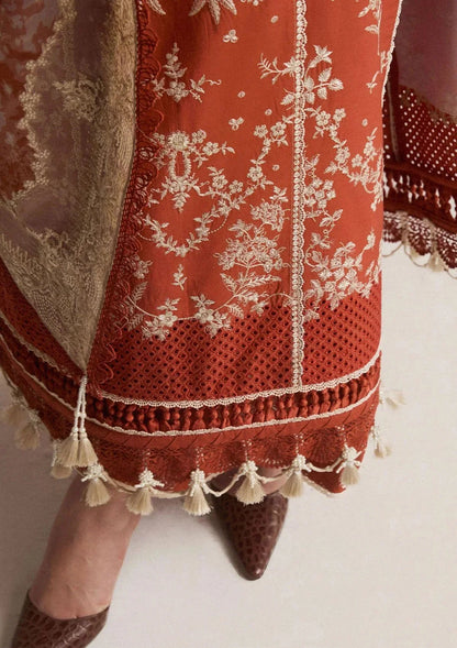 3pc unstitched dhanak dress with Printed wool shawl 2665