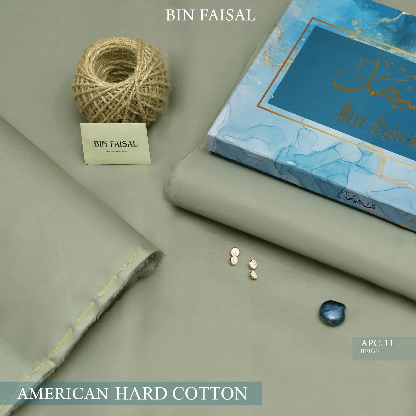 Elite Gold American Polo Cotton Beige colour