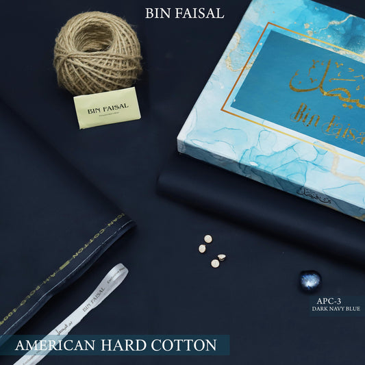 Elite Gold American Polo Cotton Navy blue